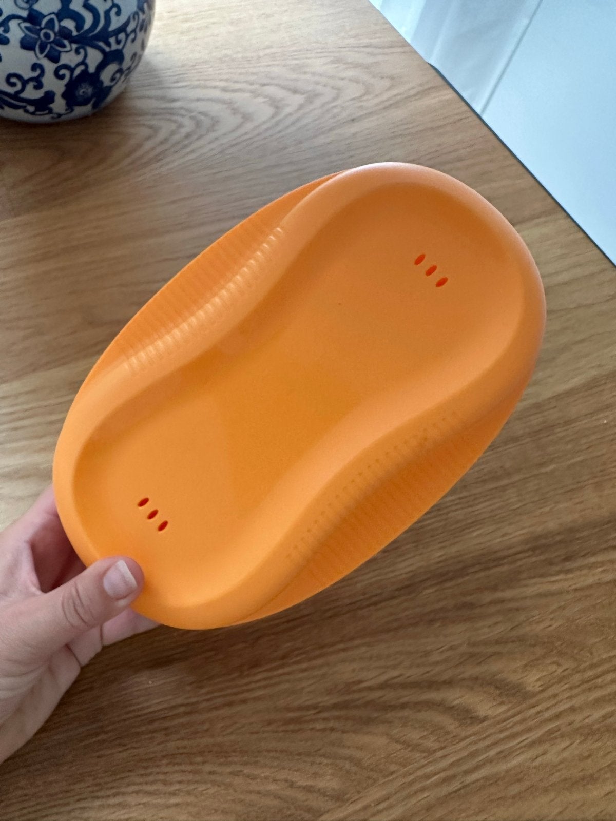 Tupperware Omeletparty / Omeletmaker - Oranje, Gebruikt, Overige typen, Oranje, Ophalen of Verzenden