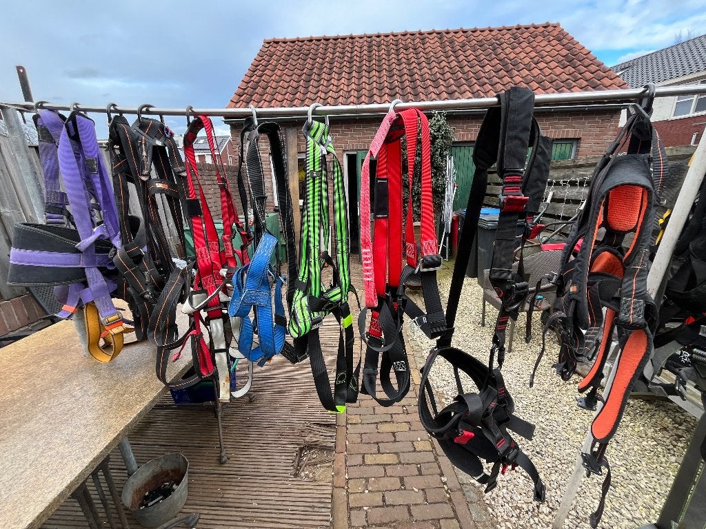 Klimharnas, valbeveiliging, valharnas, veiligheidsgordel, Ophalen of Verzenden, Gebruikt, Petzl