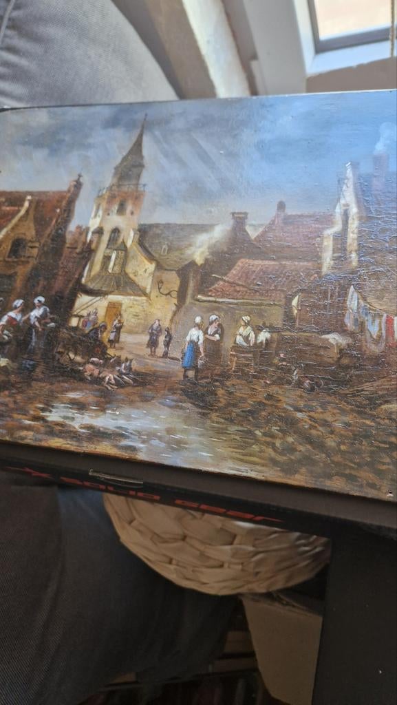 Salomon verveer, Antiek en Kunst, Kunst | Schilderijen | Klassiek, Ophalen of Verzenden