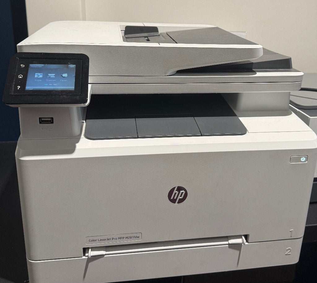 HP Color LaserJet Pro MFP M281fdw – incl. 3 extra toners, Computers en Software, Ophalen, Hp, All-in-one, Zo goed als nieuw