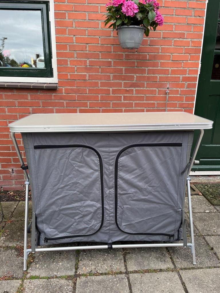 Obelink duo easy luxe campingkast 110x47, Caravans en Kamperen, Ophalen, Zo goed als nieuw, Campingkast