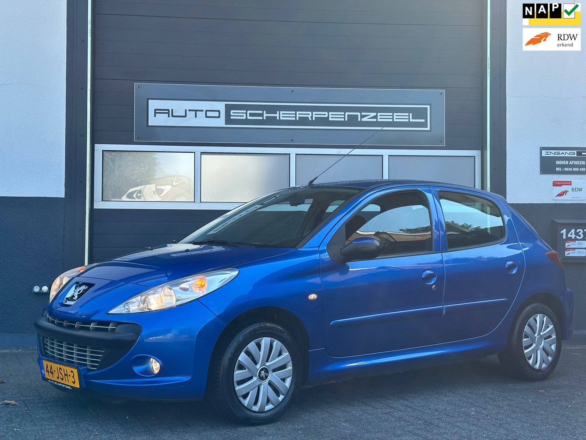 Peugeot 206 + 1.4 XS | AIRCO | CRUISE CONTROL | TREKHAAK | N, Auto's, Peugeot, Voorwielaandrijving, Stof, 31 €/maand, 4 cilinders