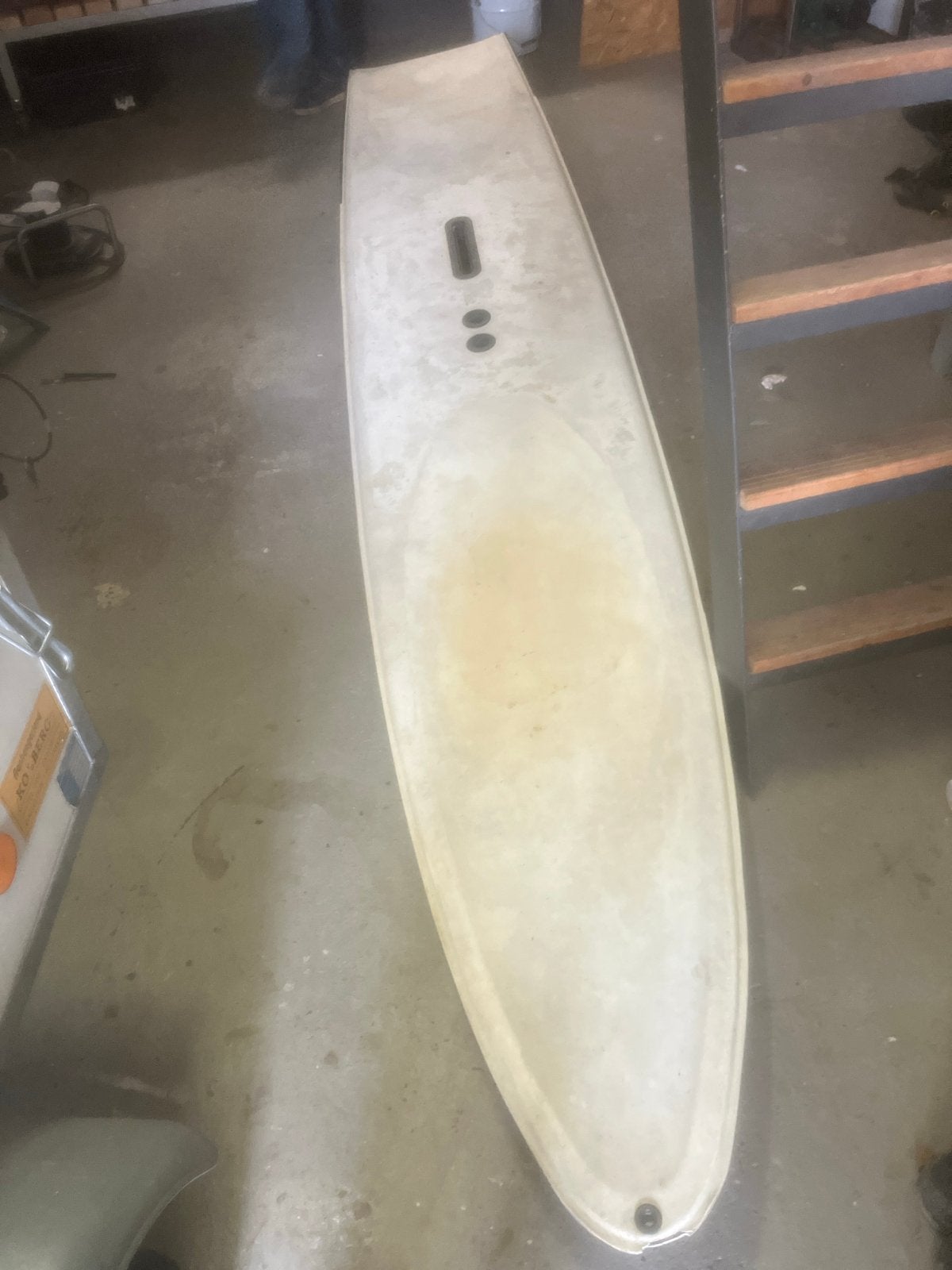 Surfplank - Gebruikt - gratis 3,5 meter, ruim 200 liter, Watersport en Boten, Ophalen, Gebruikt, Overige typen