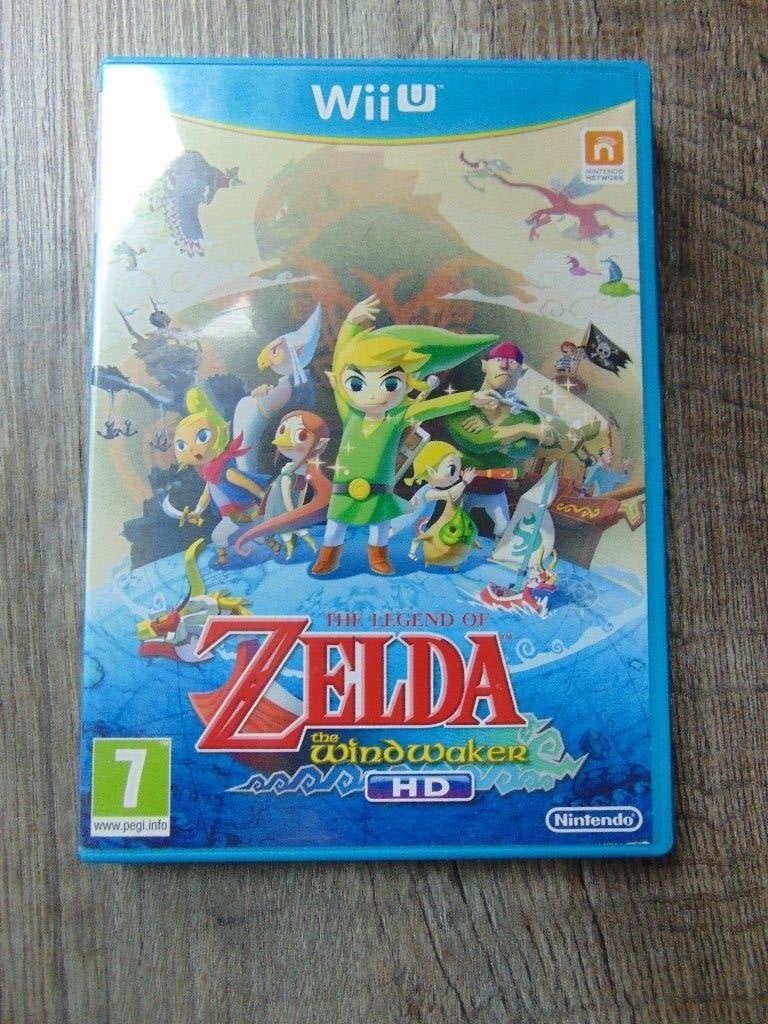 Wii U The legend of Zelda : The wind waker HD compleet, Avontuur en Actie, 1 speler, Eén computer, Ophalen of Verzenden