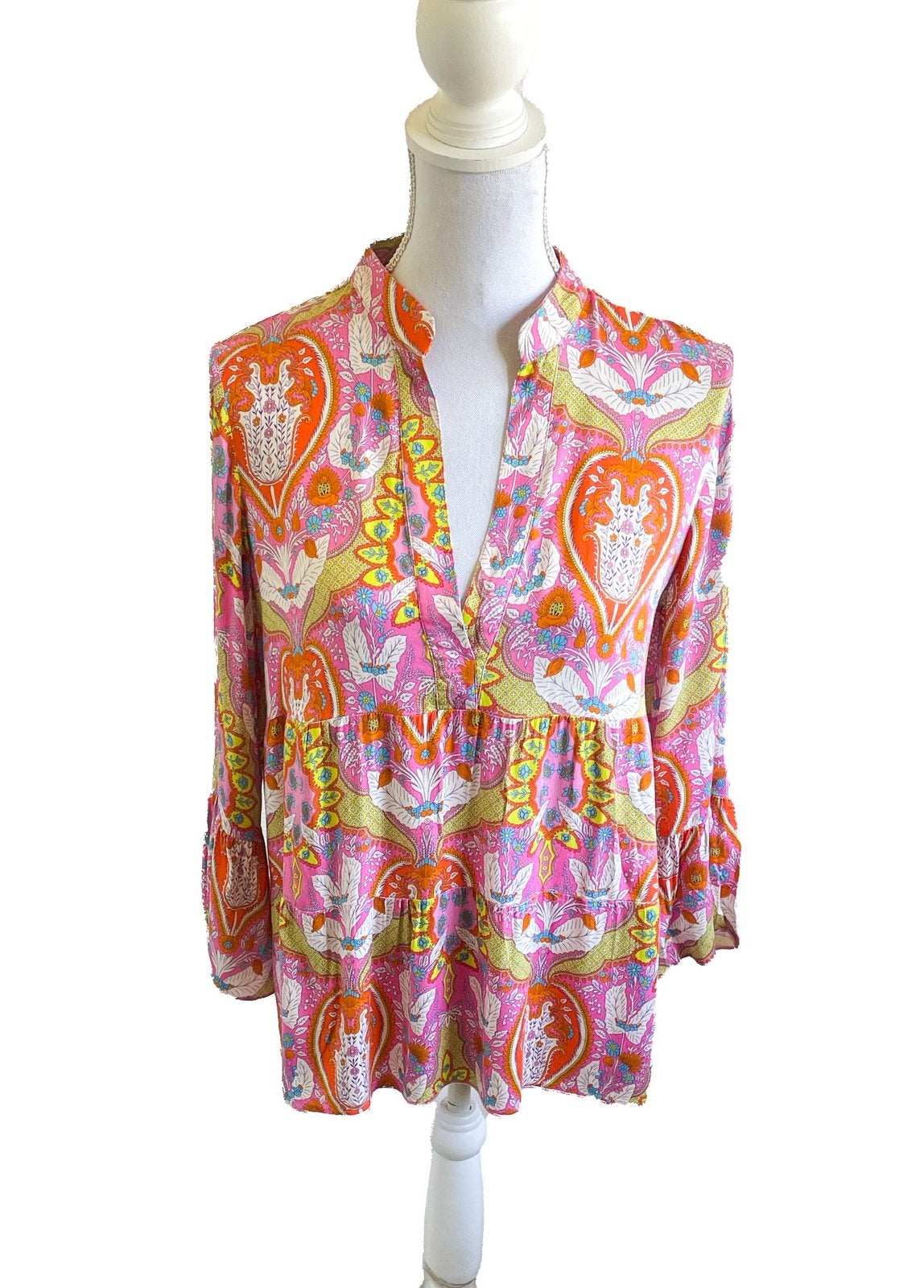 Mooie blouse van Emily van den Bergh 38, Maat 38/40 (M), Ophalen of Verzenden, Zo goed als nieuw, Info@emilyvandenbergh.com