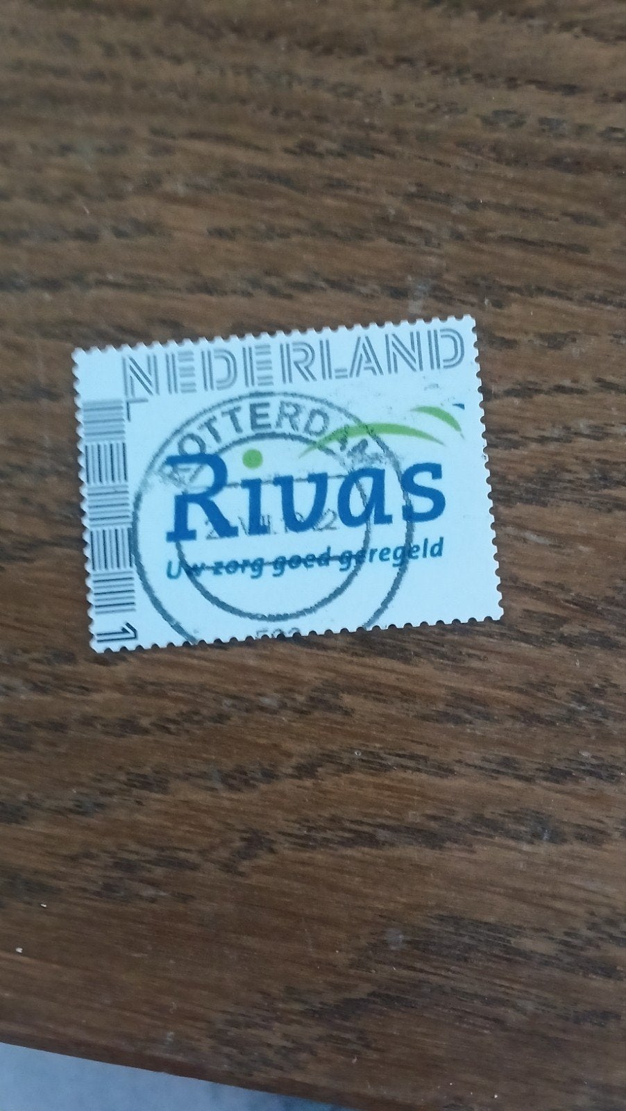Gestempelde Persoonlijke Postzegel Nederland - Rivas, Postzegels en Munten, Postzegels | Nederland, Ophalen of Verzenden, Na 1940