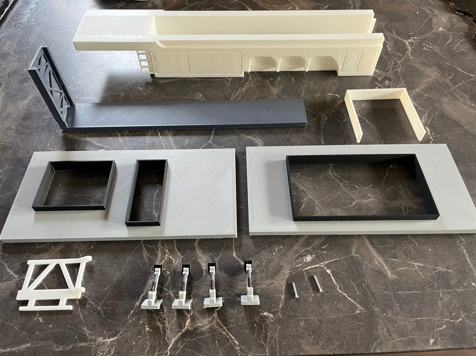 1:32 binnenlader bouwset 3D geprint., Hobby en Vrije tijd, Overige merken, -, 3D modelleur VDEIJK, -