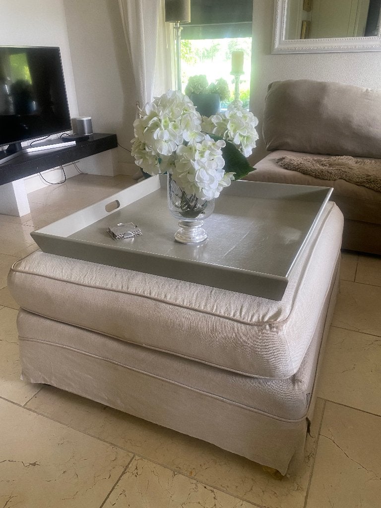 Hocker, Ophalen, Vierkant, 75 tot 100 cm, Zo goed als nieuw