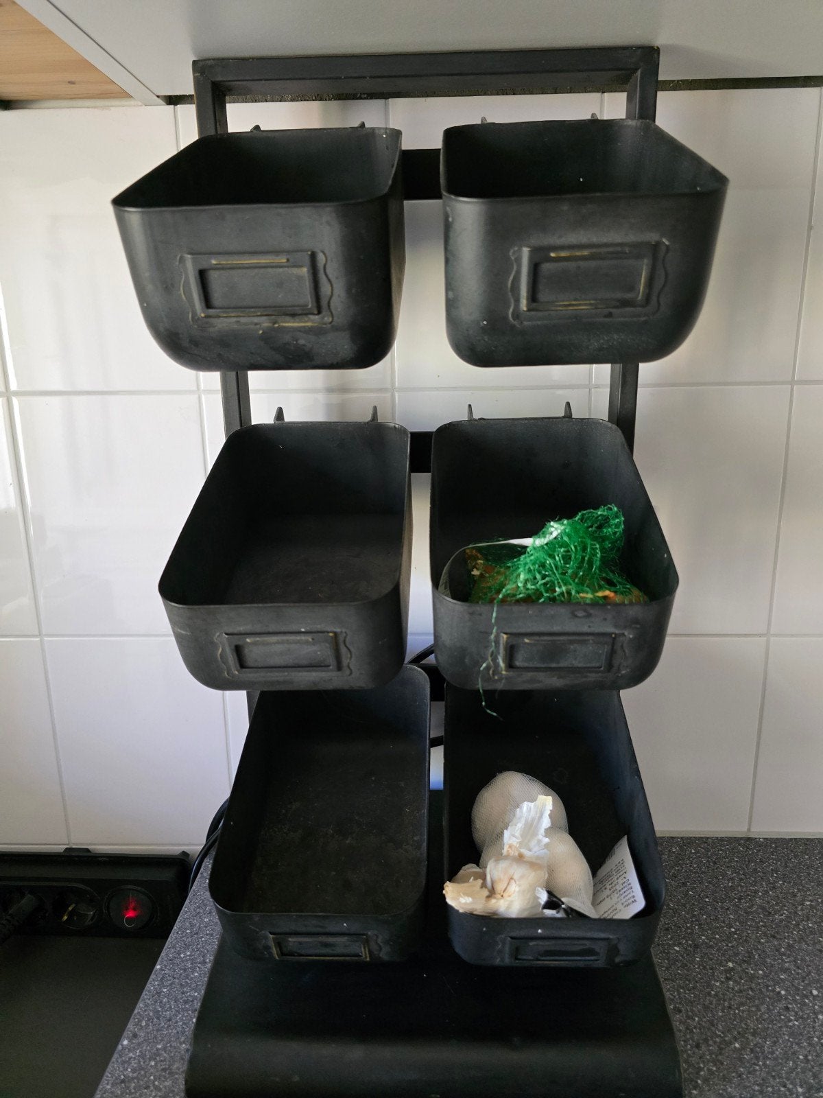 etagere  met losse bakjes, Ophalen of Verzenden