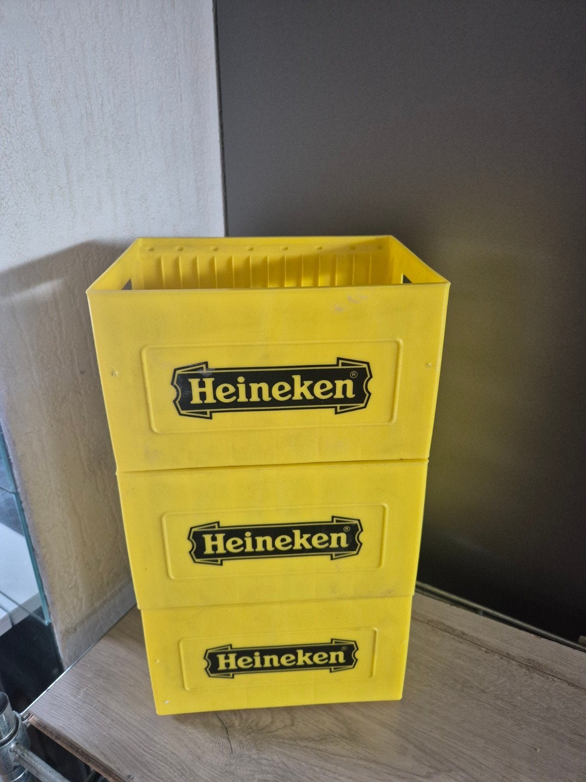 3 Heineken CD kratjes, Verzamelen, Biermerken, Ophalen of Verzenden, Zo goed als nieuw, Overige typen, Heineken