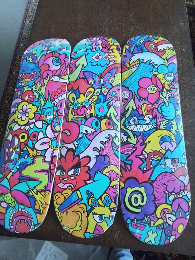 Vexx Skateboard Deck - Limited Edition 6/300, Ophalen, Nieuw, Skateboard