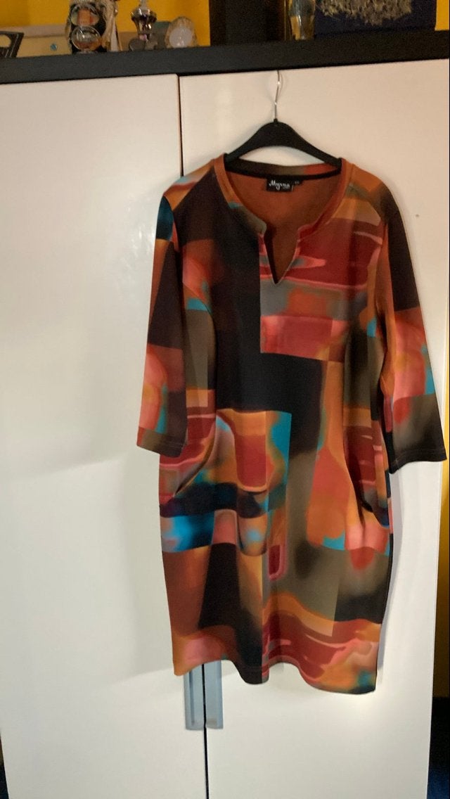 Myrna by Ned jurk nieuw xxl, Ophalen of Verzenden, Nieuw, Maat 46/48 (XL) of groter, Onder de knie