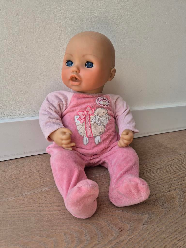 BABY ANNABELL POP - Realistische Babygeluiden, Ophalen of Verzenden, Zo goed als nieuw, Babypop
