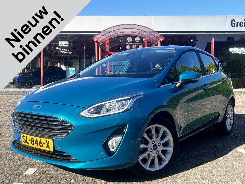 Ford Fiesta 1.0 EcoB. Titanium | Parkeersensoren | Trekhaak, Auto's, Ford, 1063 kg, Gebruikt, Euro 6, 580 kg