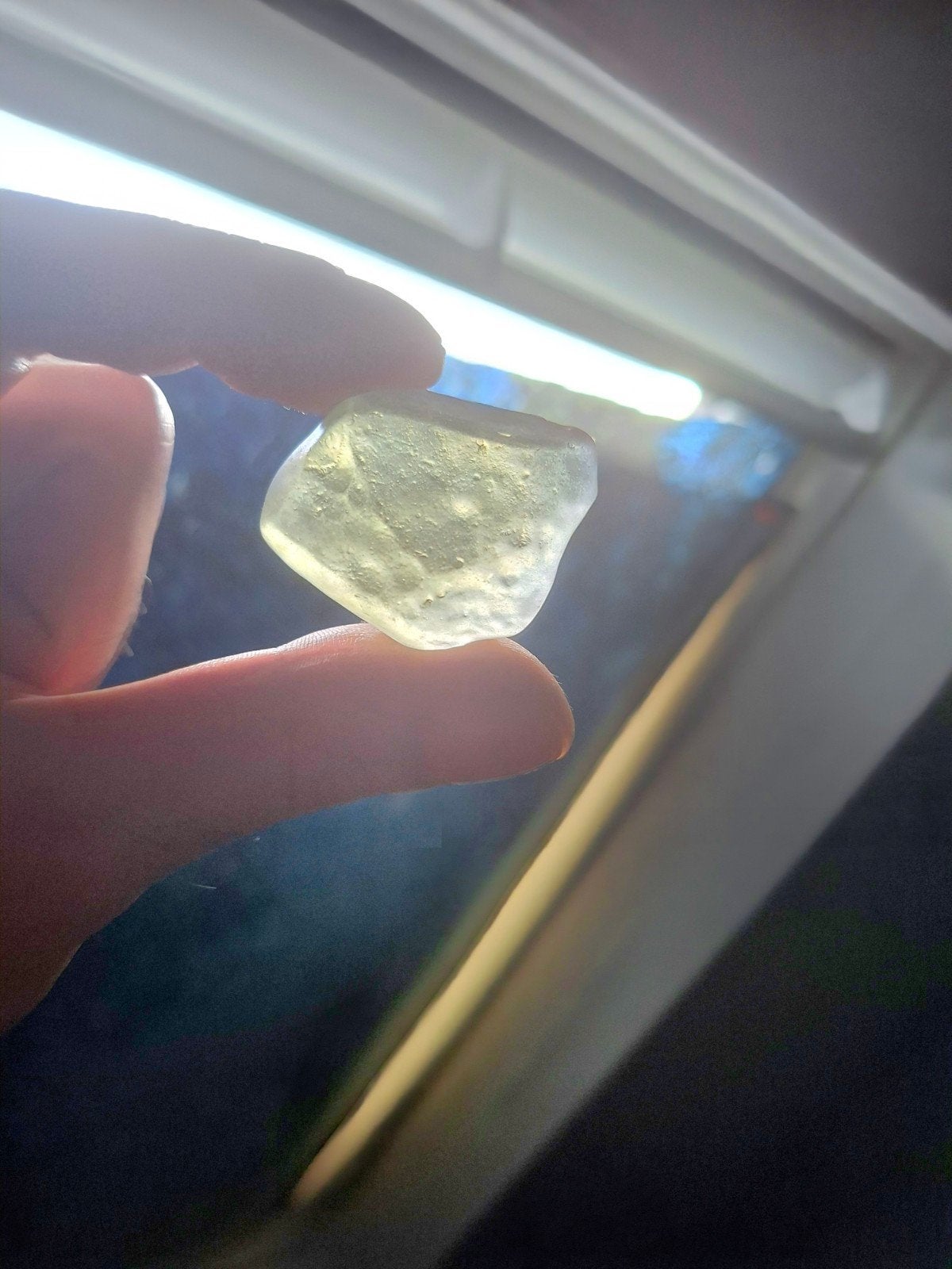LDG Libyan Desert Glass 20,71gram, Verzamelen, Verzenden