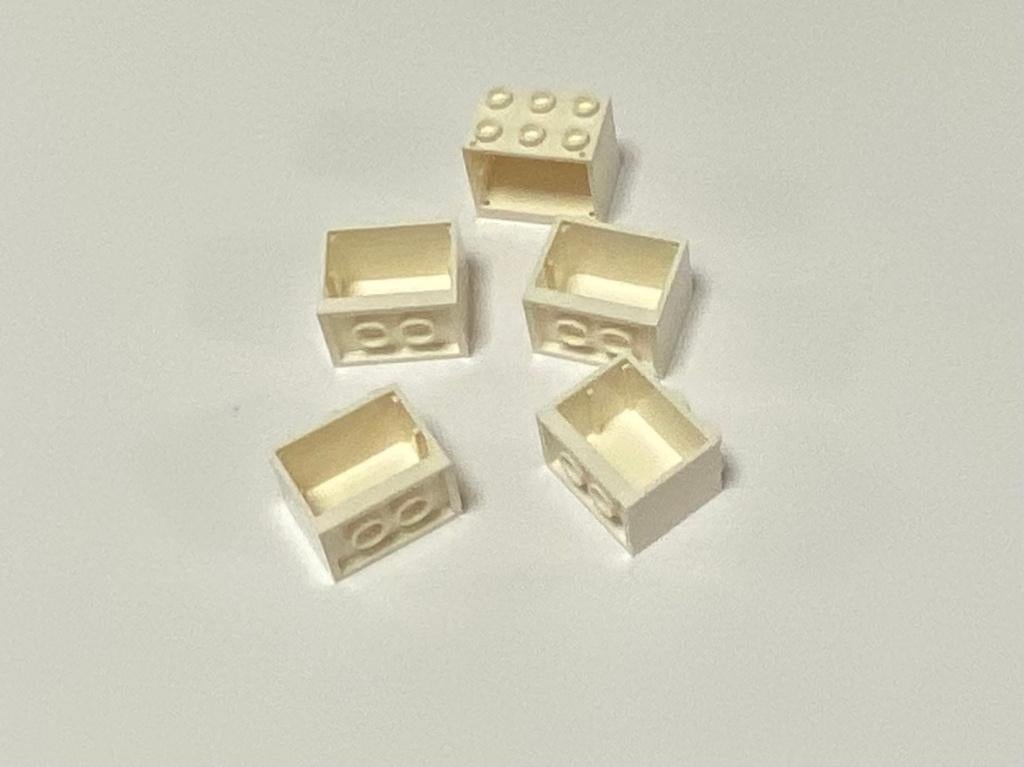 Partij Lego 5x nieuwe container / kastjes in diverse kleuren