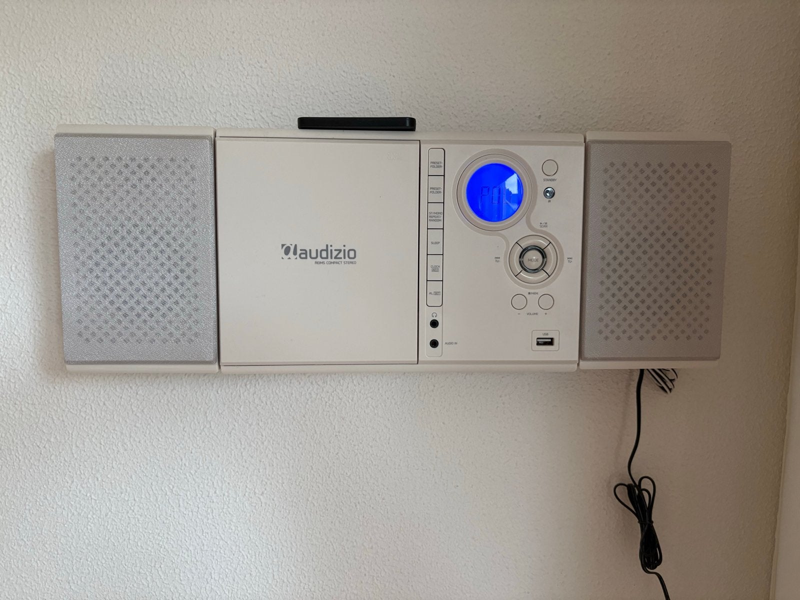 Audio Microset met CD-speler en Radio, Gebruikt, Microset, Cd-speler, Ophalen