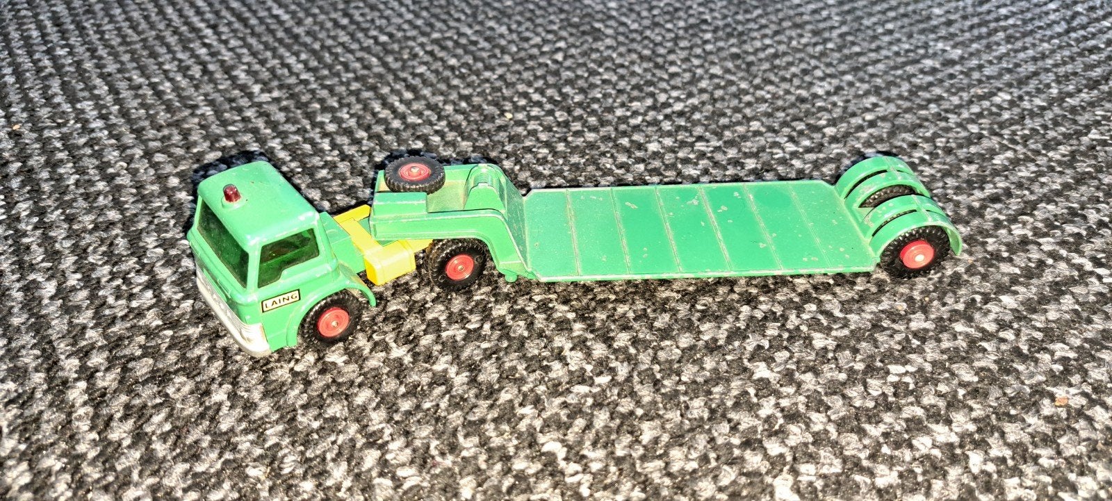 Matchbox K-17 King Size Siga Low-Loader vrachtwagen, Ophalen of Verzenden, Gebruikt
