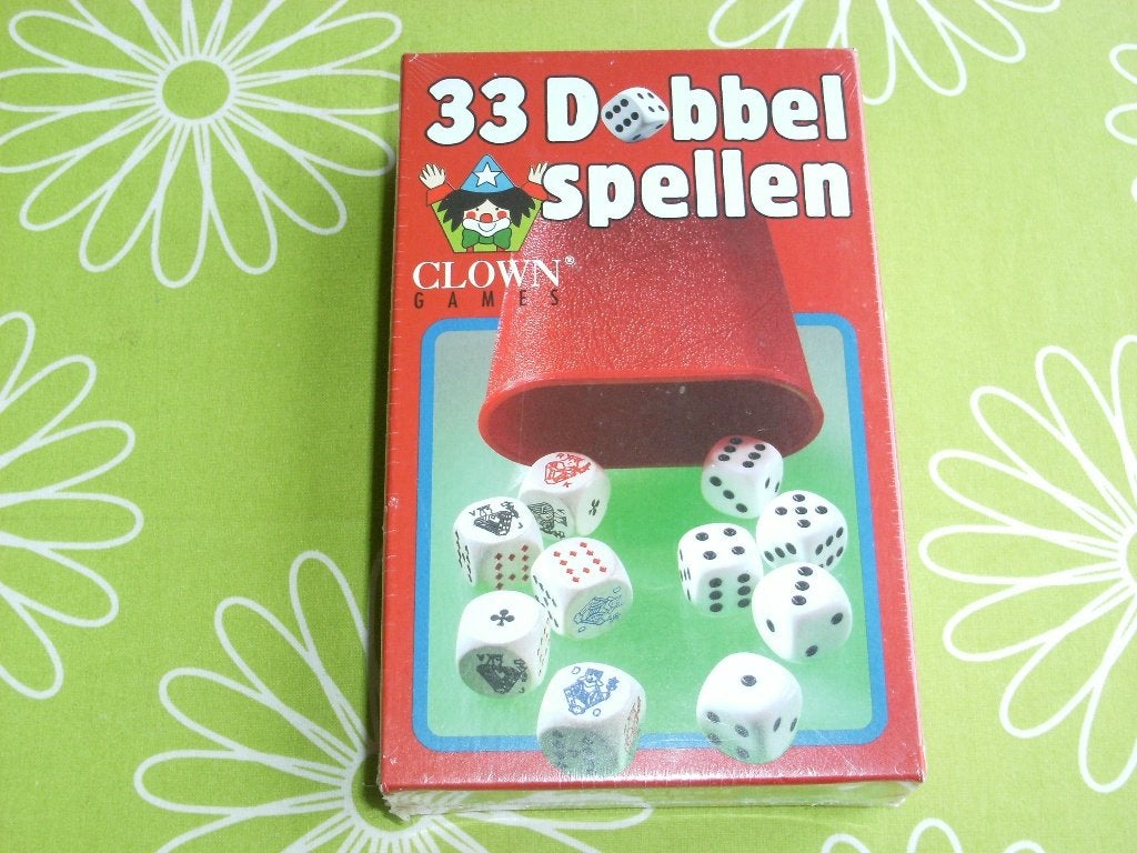 Nieuw in seal: 33 Dobbelspellen, Een of twee spelers, Ophalen of Verzenden, Nieuw