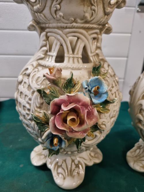 vazen bassano 486 vintage twee stuks, Antiek en Kunst, Antiek | Vazen, Ophalen of Verzenden