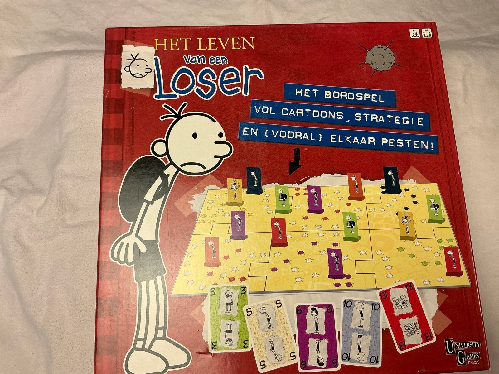 Diverse bordspellen, Een of twee spelers, Ophalen, Zo goed als nieuw