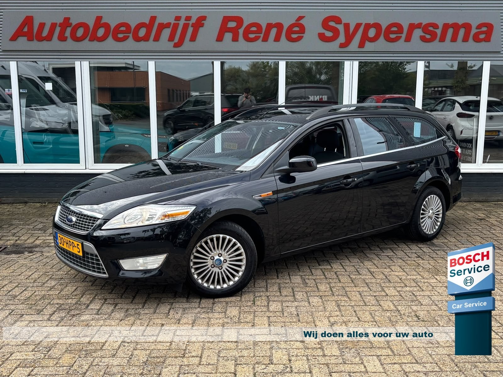 Ford Mondeo Wagon 2.0-16V Titanium | Trekhaak | Parkeersenso, Stof, Gebruikt, Zwart, 4 cilinders