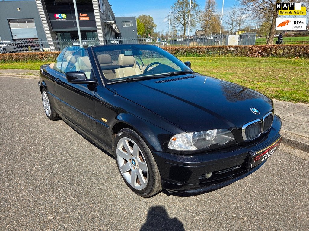 BMW 3-serie Cabrio 318Ci Executive leer, 13 km/l, Achterwielaandrijving, 680 kg, Cabriolet
