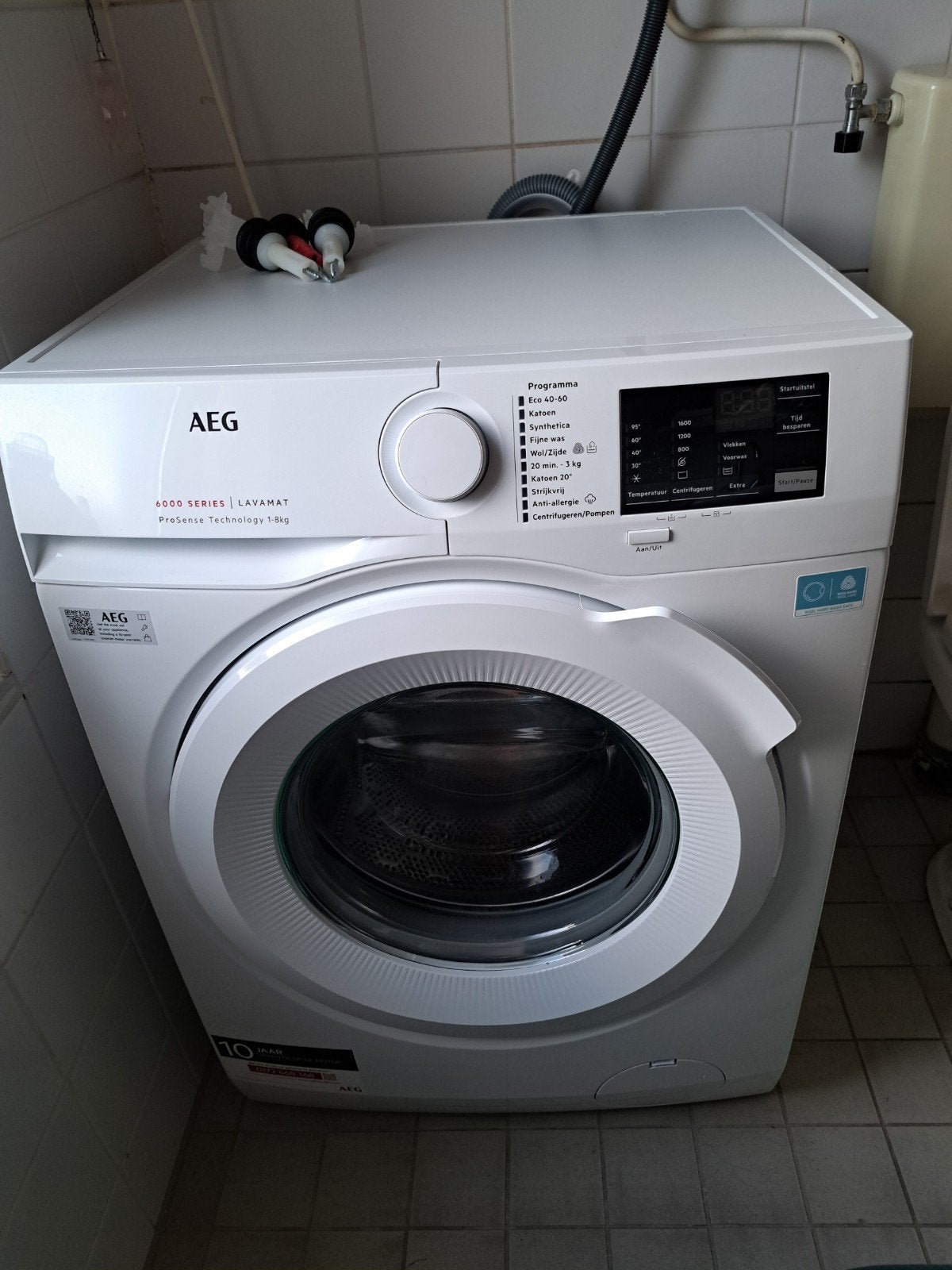 Nieuwe AEG Lavamat wasmachine te koop, Witgoed en Apparatuur, Wasmachines, Ophalen, 8 tot 10 kg, Nieuw, Wolwasprogramma