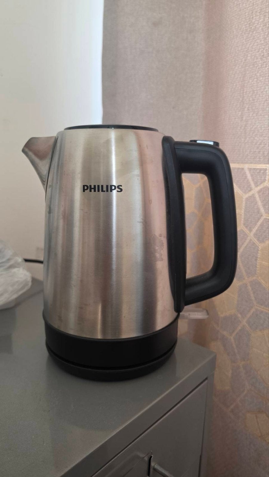 Philips Waterkoker 3000 Serie - RVS, 1 tot 2 liter, Ophalen of Verzenden, Gebruikt, Rvs