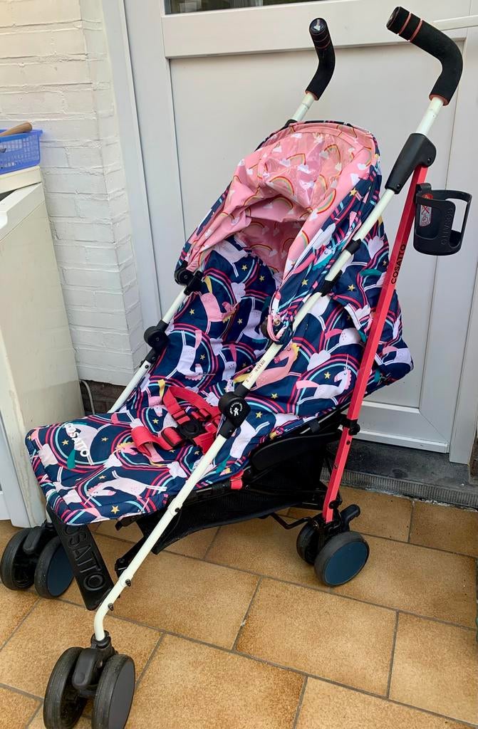 Mooie Cosatto unicorn buggy, Ophalen of Verzenden, Gebruikt, Overige merken, Verstelbare rugleuning