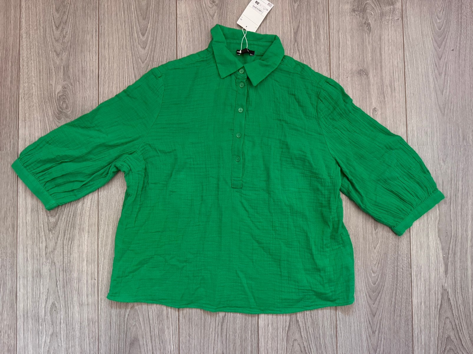 Blouse met driekwart mouw, Maat 46/48 (XL) of groter, Nieuw, Ophalen of Verzenden, C&A