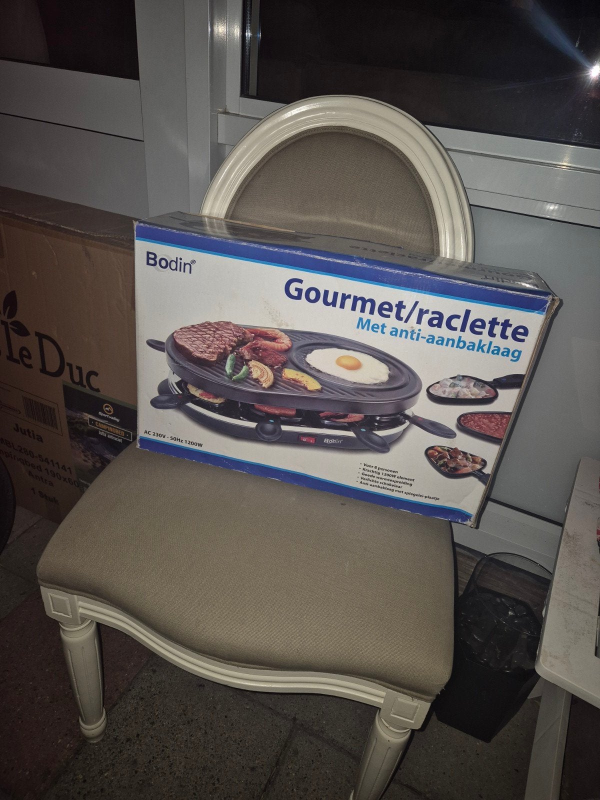 Bodin Gourmet/Raclette zo goed als nieuw, Ophalen of Verzenden, Zo goed als nieuw