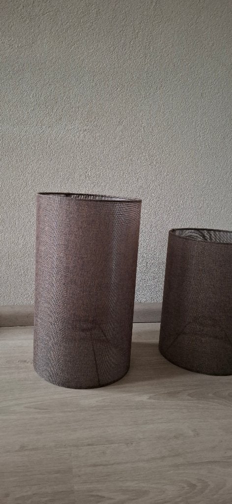 Lampenkappen Light en Living, Huis en Inrichting, Lampen | Lampenkappen, Ophalen, Rond, 22 cm, Textiel
