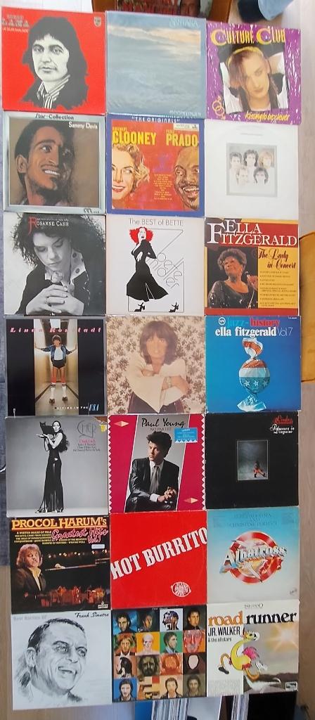 Grote LP verzameling: Rock, Pop, Country, Jazz 168 LP's, 1960 tot 1980, Gebruikt, Ophalen of Verzenden, 12 inch