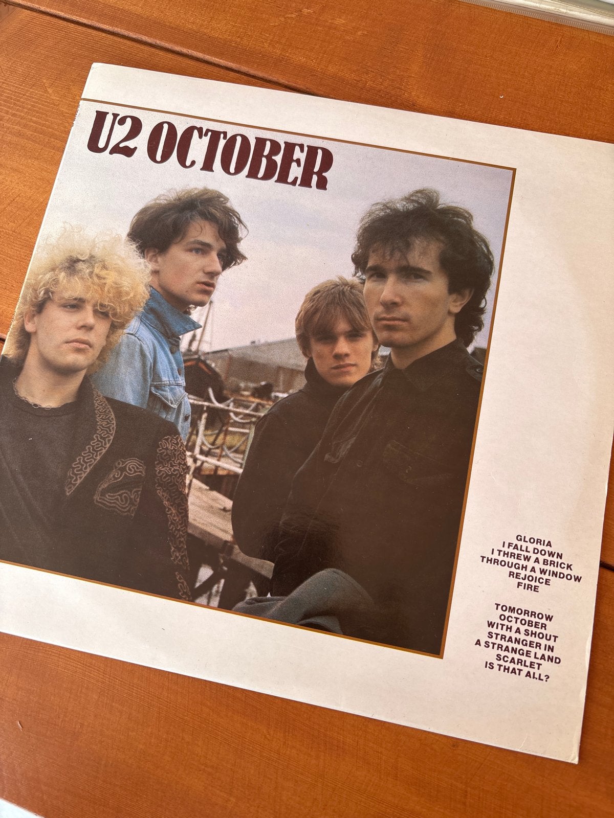 U2 - October LP (1981) - Pop Rock Klassieker, LP, Rock, Gebruikt, Verzenden