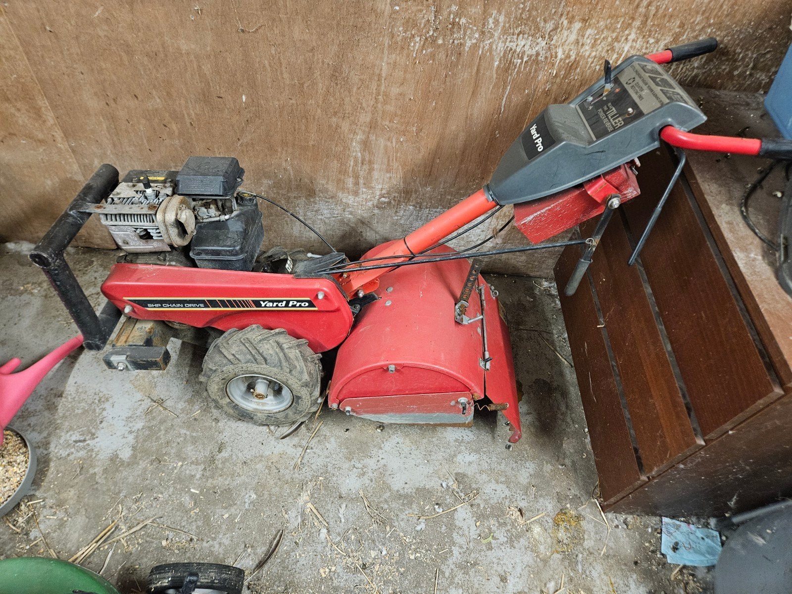 Yard Pro tuinfrees - Opknapper, Ophalen, Gebruikt, Benzine