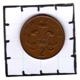 Munt Groot-Brittannië 2 pence 1987., Verzenden, Overige landen, Losse munt