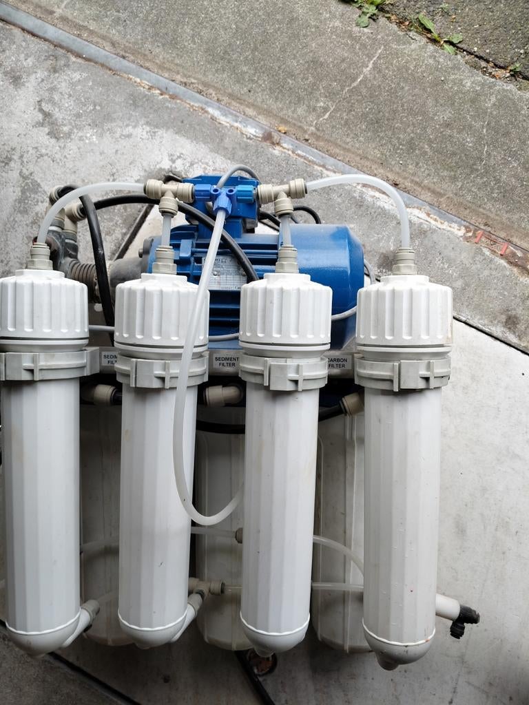 Filterinstallatie met pomp voor aquarium/onthard water, Dieren en Toebehoren, Vissen | Aquaria en Toebehoren, Ophalen of Verzenden