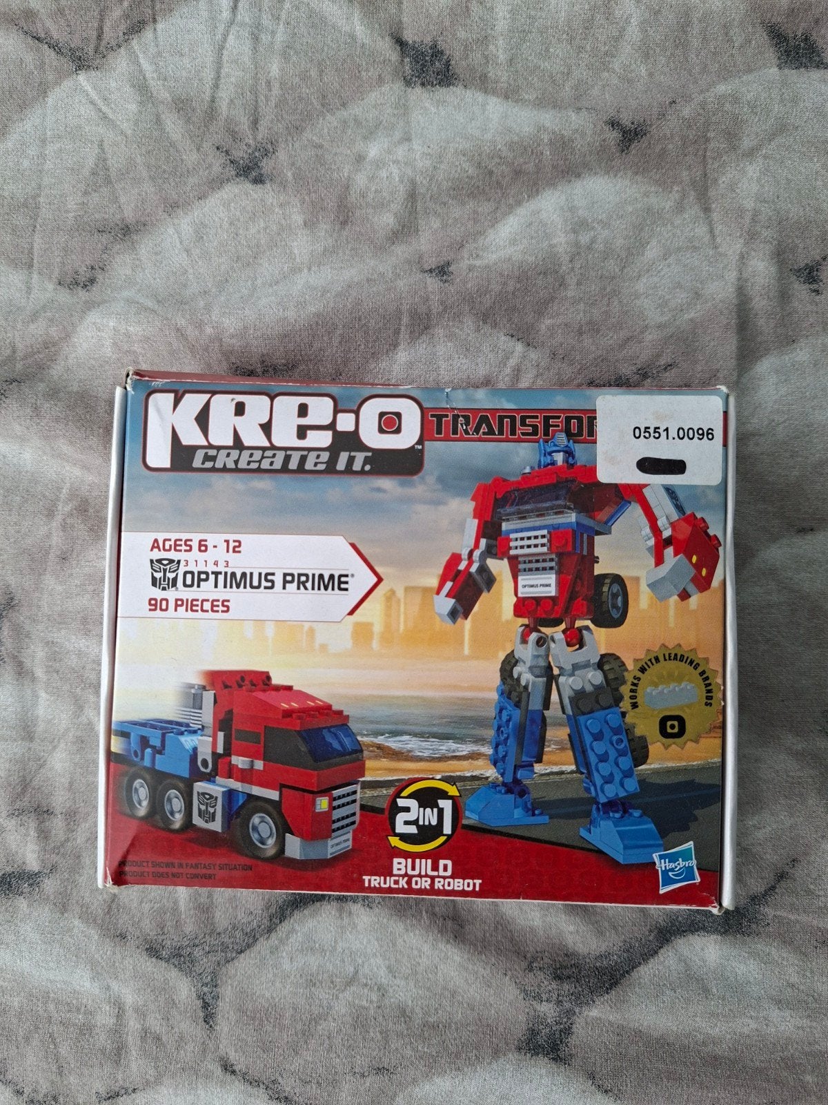 Kre-o Transformers Optimus Prime bouwset (90 stuks), Ophalen, Gebruikt, Overige merken