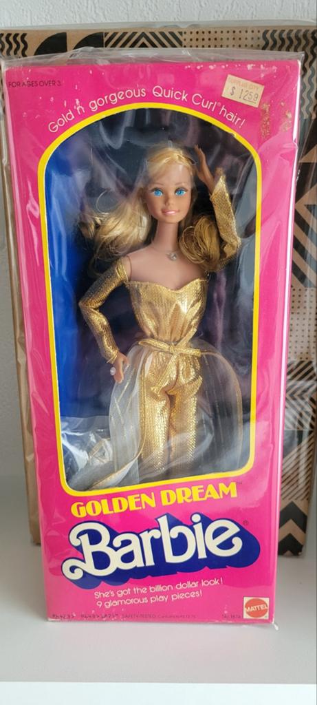 Barbie Golden dream 1980 nrfb vintage, Ophalen of Verzenden, Barbie