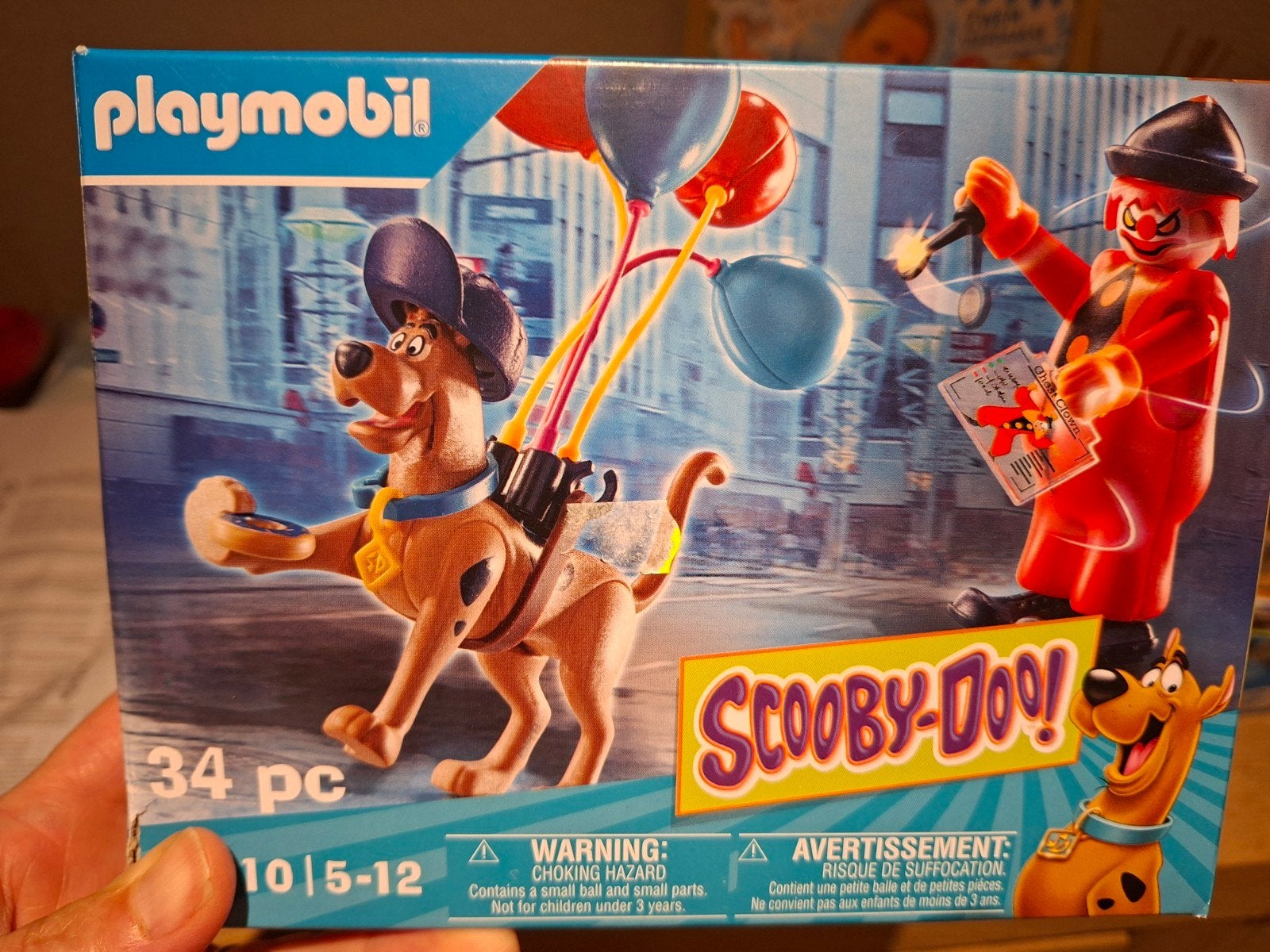 Playmobil Scooby-Doo! Set 70707 met Scooby en Clown, Ophalen, Complete set, Nieuw, Figuren