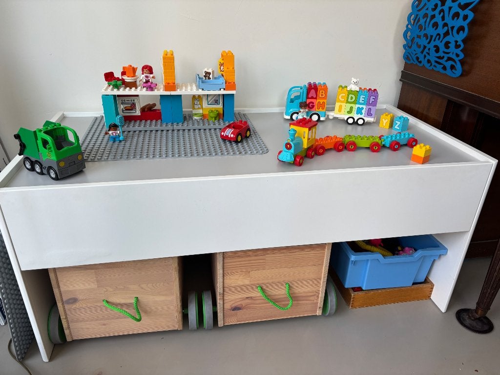Ikea Dundra speeltafel, Ophalen, Gebruikt