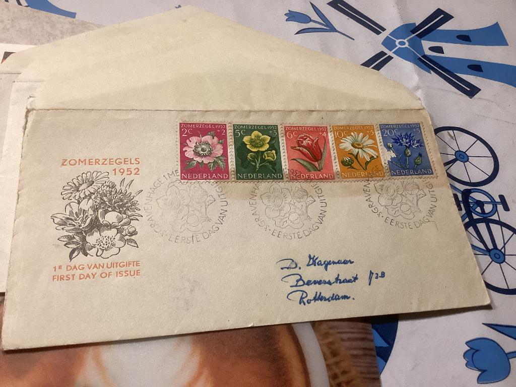 No9922 E9 gelopen Heb ook van Nederland jaargangen fdc 1963, Postzegels en Munten, Postzegels | Eerstedagenveloppen, Ophalen, Onbeschreven