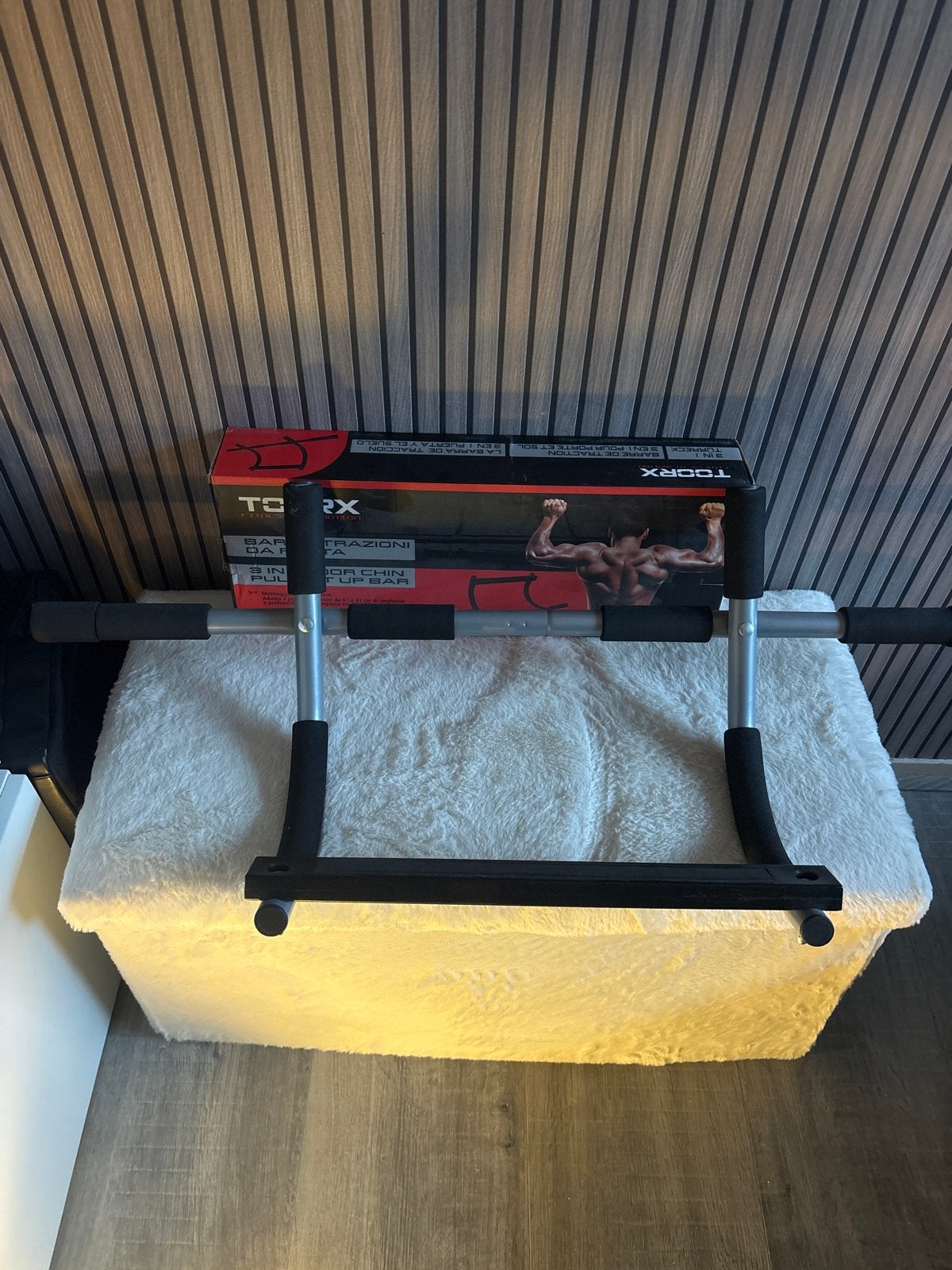 TOORX 3-in-1 Oprekstang / Pull-up bar, Ophalen of Verzenden, Zo goed als nieuw, Armen, Oprekstang