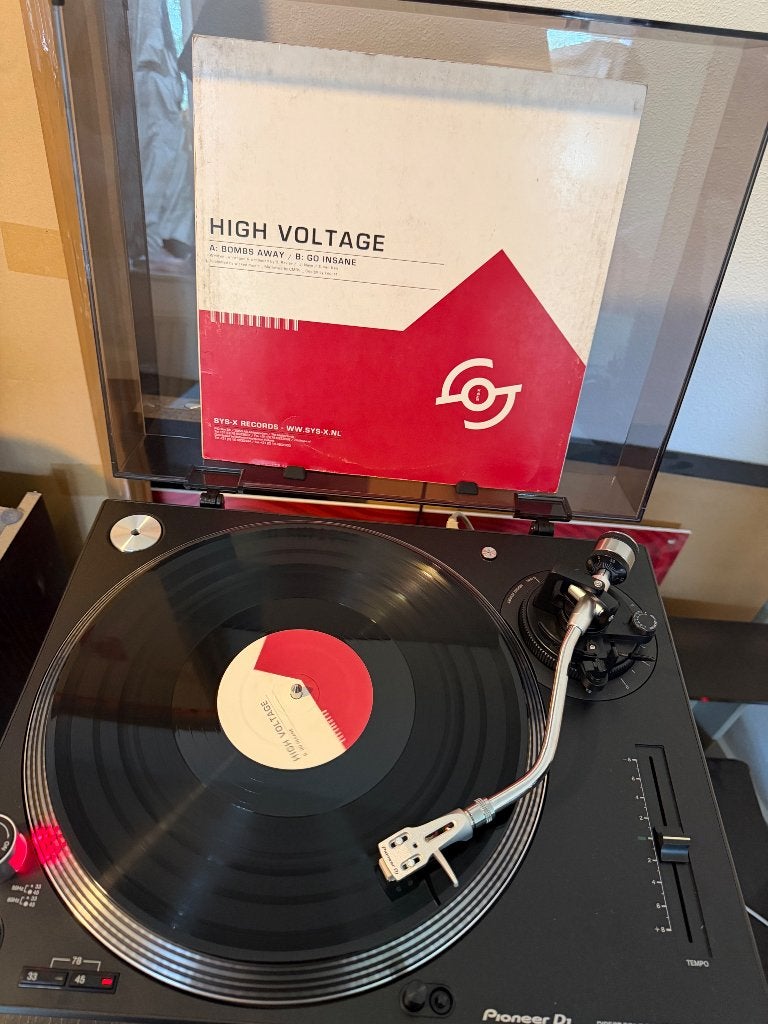 High Voltage - Bombs Away, Gebruikt, Overige genres, Ophalen of Verzenden, 12 inch