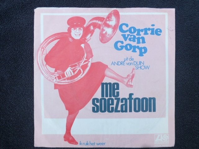 Corrie van Gorp. Me soezafoon. / Ik ruik het weer., Ophalen of Verzenden, Gebruikt, 7 inch, Nederlandstalig