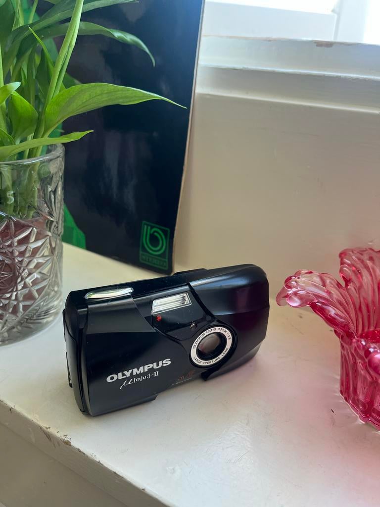 Olympus mju-II Compact Camera - Zo goed als nieuw, Audio, Tv en Foto, Fotocamera's Analoog, Ophalen of Verzenden, Zo goed als nieuw