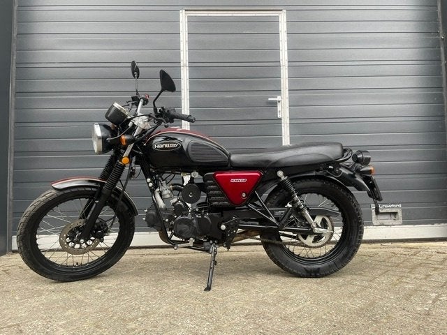 demo hanway raw 50 bundey red met maar 1779 km uniek, Fietsen en Brommers, Brommers | Overige merken, Maximaal 45 km/u, Nieuw