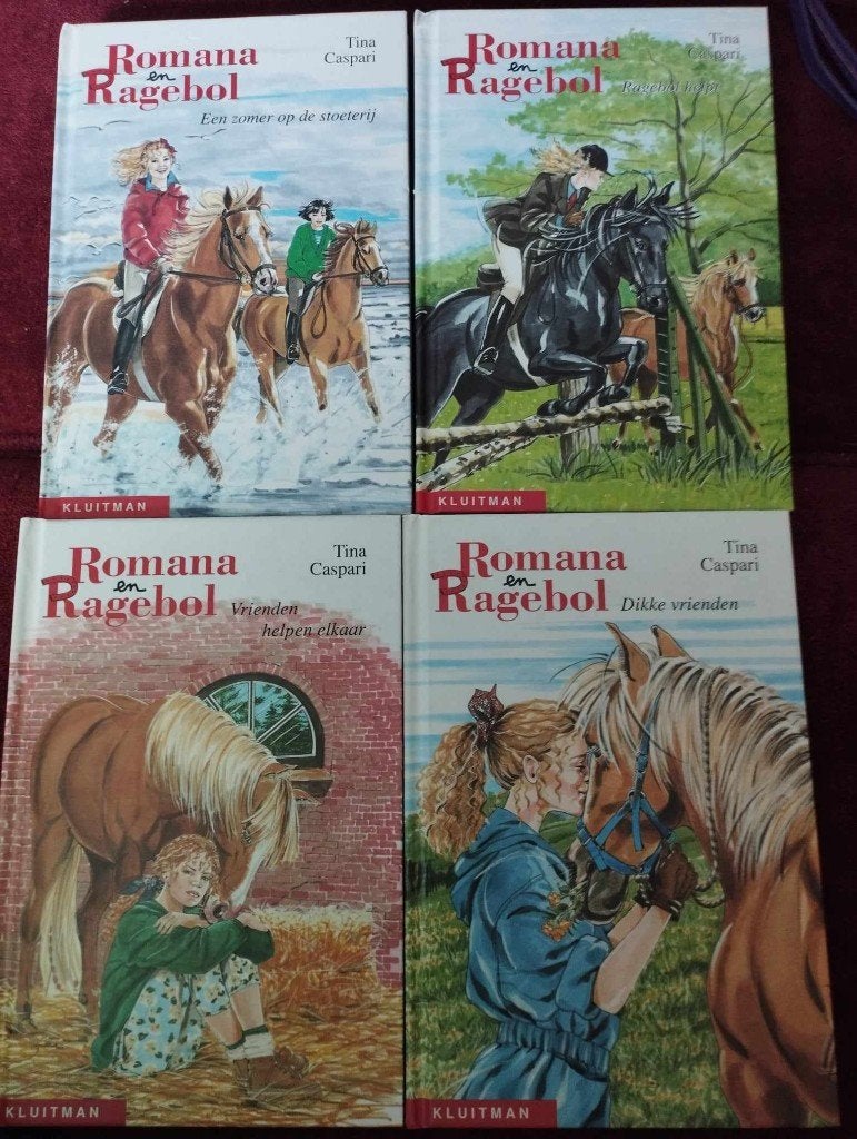 Romana en ragebol hc, Ophalen, Zo goed als nieuw, Tina Caspari, Fictie