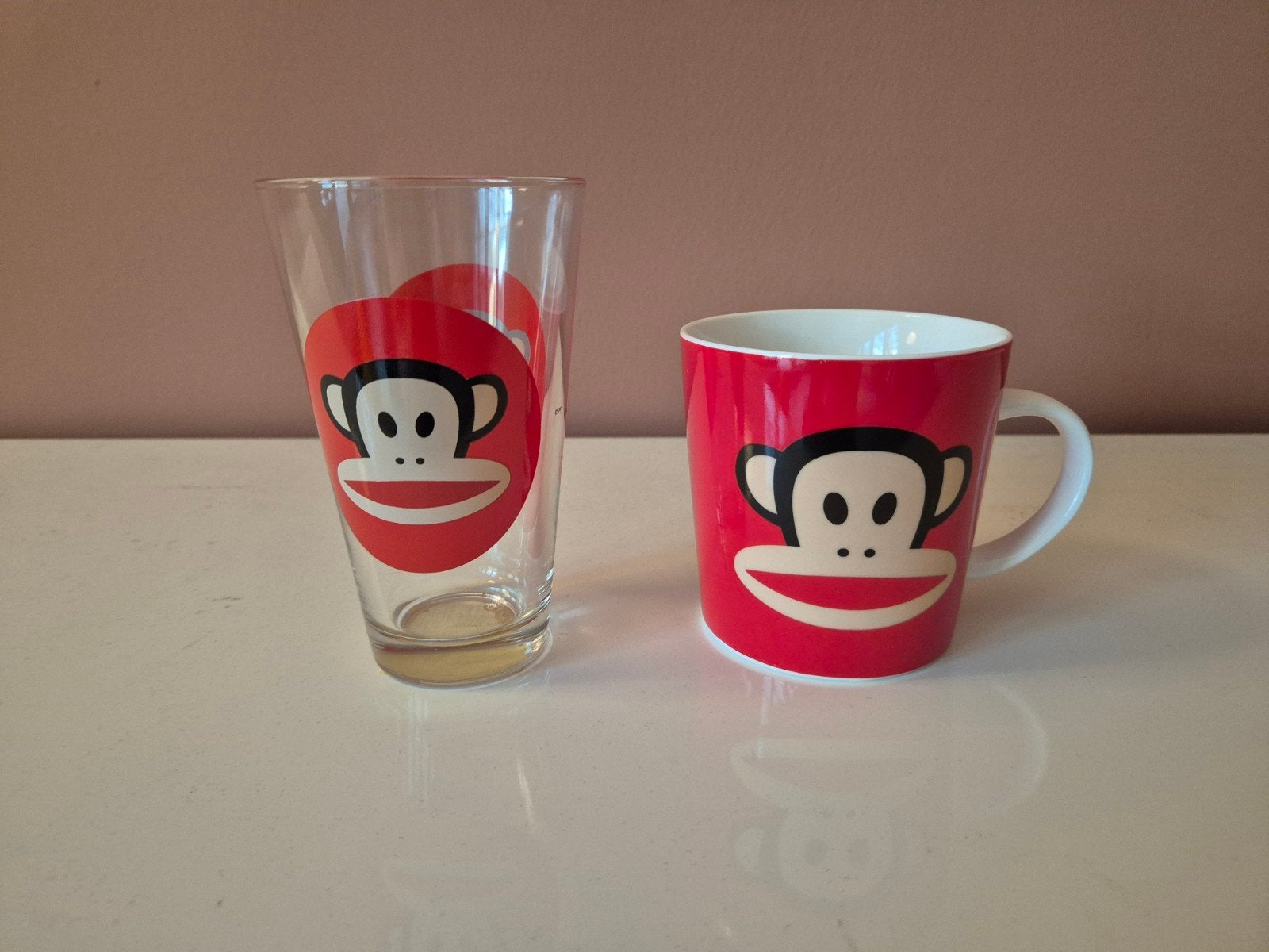 Glas en beker Paul Frank, Glas of Glazen, Nieuw, Ophalen of Verzenden, Glas